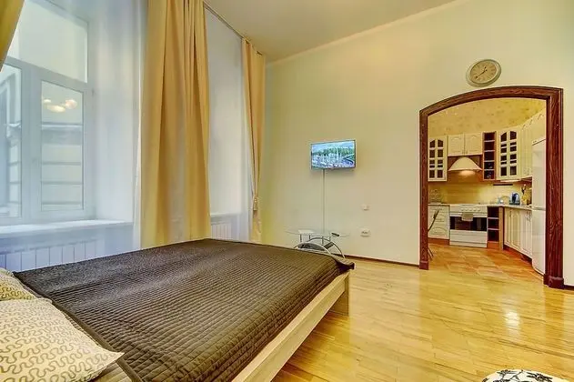 Apart Daire, 1 Yatak Odası, Jakuzi (Nevsky 65)