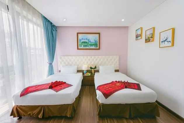 Deluxe İki Ayrı Yataklı Oda, Birden Çok Yatak, Küvet, Şehir Manzaralı