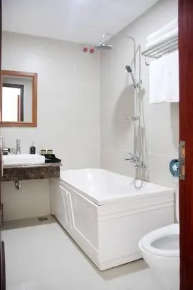 Deluxe İki Ayrı Yataklı Oda, Birden Çok Yatak, Küvet, Şehir Manzaralı