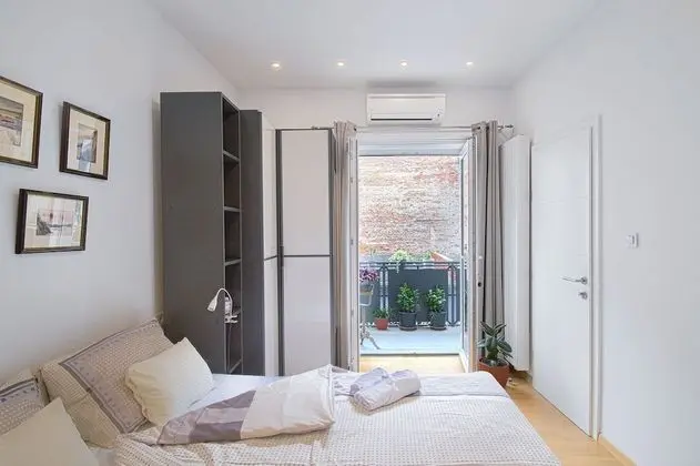 Deluxe Apart Daire, 2 Yatak Odası, Avlu