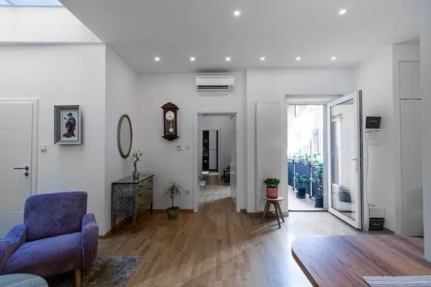 Deluxe Apart Daire, 2 Yatak Odası, Avlu