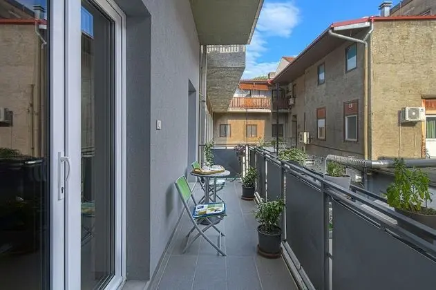 Deluxe Apart Daire, 2 Yatak Odası, Avlu