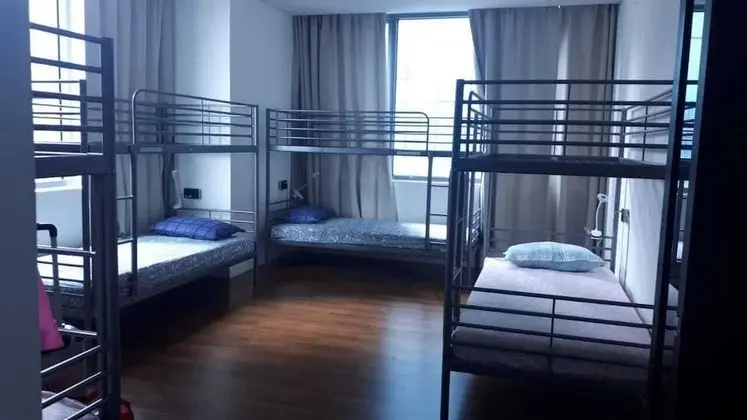 Ortak Ranzalı Oda, Sadece erkekler için, Şehir Manzaralı