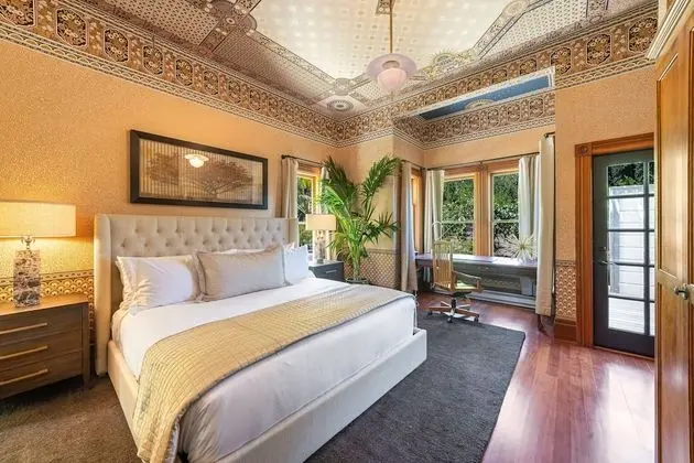 Honeymoon Oda, 1 En Büyük (King) Boy Yatak, Şömine, Üzüm Asması Manzaralı