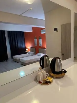Deluxe Oda,Şehir Manzaralı,Büyük Yataklı