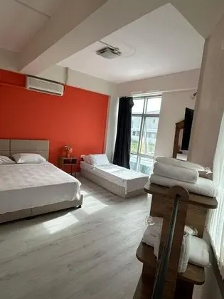 Deluxe Oda,Şehir Manzaralı,Büyük Yataklı