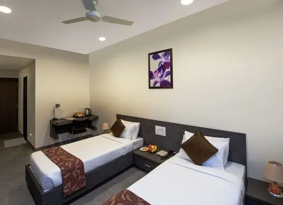 Deluxe Tek Büyük veya İki Ayrı Yataklı Oda, 1 Çift Kişilik Yatak, Şehir Manzaralı