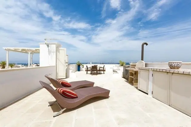 Luxury Çatı Katı Süiti (Penthouse), 2 Banyolu, Deniz Manzaralı