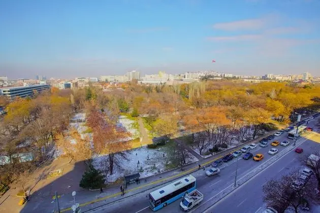 Deluxe İki Ayrı Yataklı Oda, 2 Tek Kişilik Yatak, Park Manzaralı (Park View)