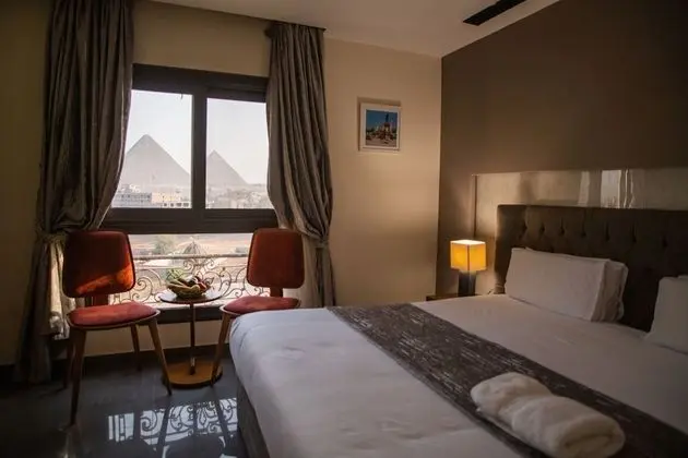 Superior Tek Büyük veya İki Ayrı Yataklı Oda (Pyramids View)