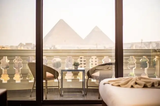 Superior Tek Büyük veya İki Ayrı Yataklı Oda (Pyramids View)