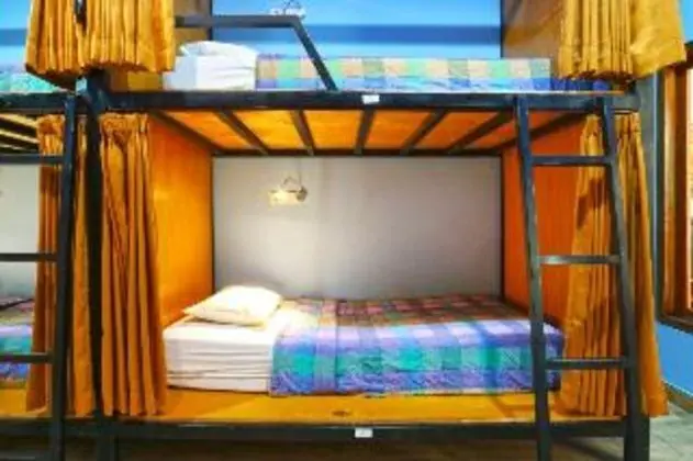 Bed in dormitory