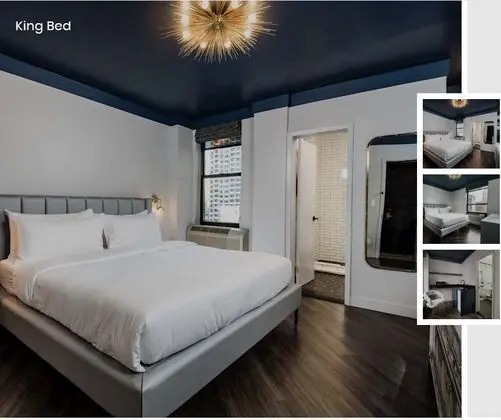 Çift ​​kişilik Classic King Bed