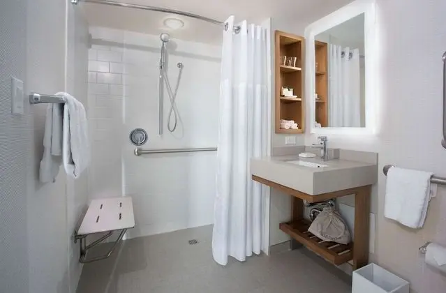 Oda, 1 En Büyük (King) Boy Yatak, Engellilere Uygun (Roll in Shower)
