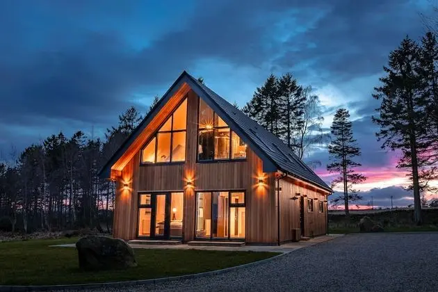 Luxury Apart Daire, Banyolu/Duşlu (8 Person Lodge)