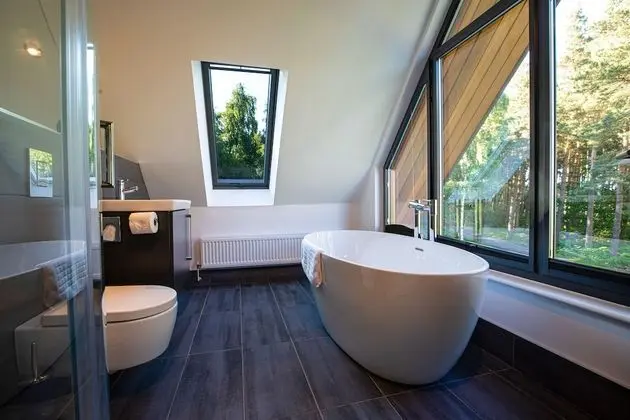 Luxury Apart Daire, Banyolu/Duşlu (8 Person Lodge)