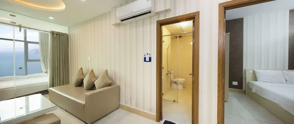 Deluxe Apart Daire, 2 Yatak Odası, Deniz Manzaralı