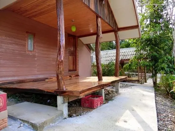 Wood house