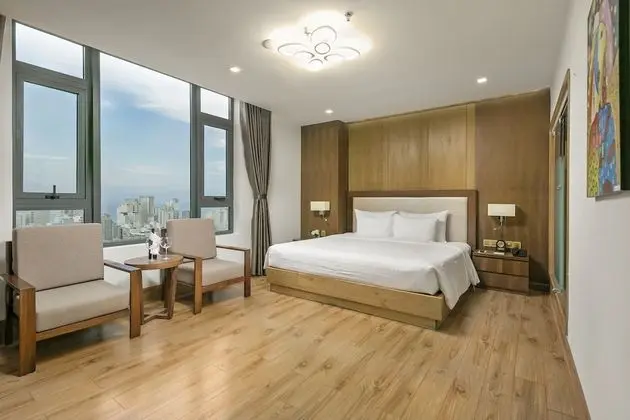 Luxury Tek Büyük Yataklı Oda, Deniz Manzaralı