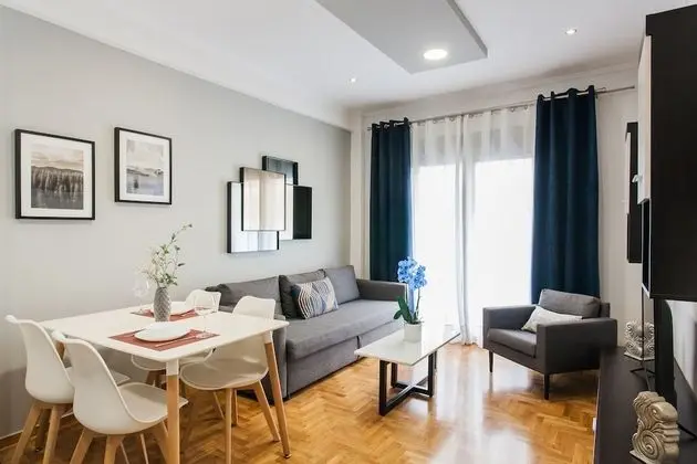Apart Daire, 1 Yatak Odası, Balkon (Bright and Spacy)