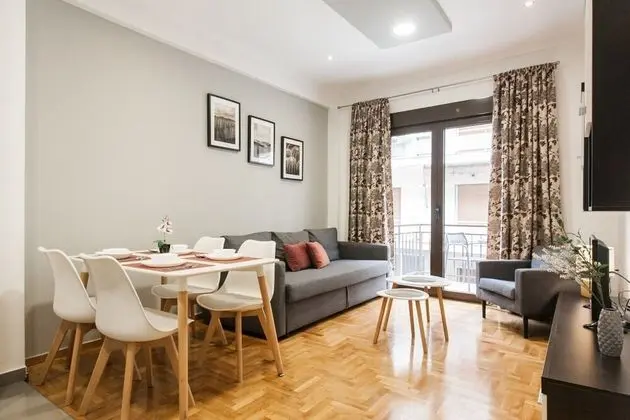 Apart Daire, 1 Yatak Odası, Balkon (Bright and Spacy)