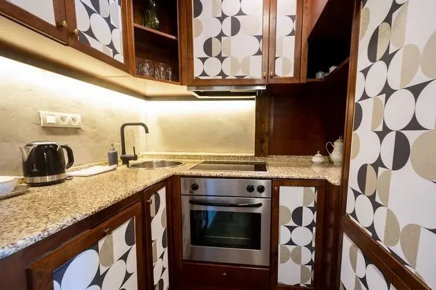 Apart Daire, 2 Yatak Odası, Küçük Mutfak, Şehir Manzaralı (2 private bedrooms)
