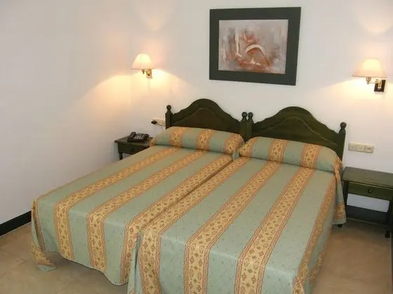 Tek Büyük veya İki Ayrı Yataklı Oda, Balkon, Bahçe Manzaralı