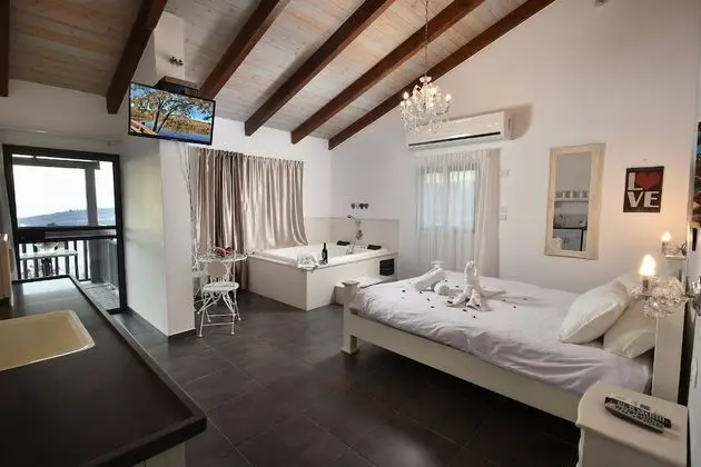 Deluxe Tek Büyük Yataklı Oda, Balkon, Deniz Manzaralı