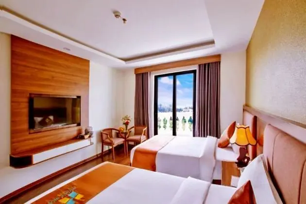 Deluxe Tek Büyük veya İki Ayrı Yataklı Oda, Balkon, Okyanus Manzaralı