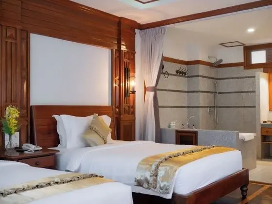 Deluxe İki Ayrı Yataklı Oda, Balkon, Havuz Manzaralı