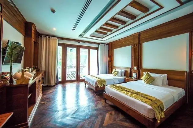 Deluxe İki Ayrı Yataklı Oda, Balkon, Havuz Manzaralı