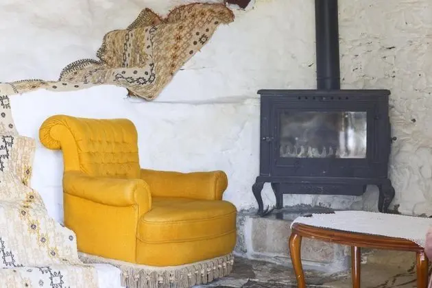 House, Simge Yapı Manzaralı, Şömineli Soba