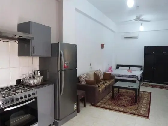 Deluxe Stüdyo Süit, 1 Büyük (Queen) Boy Yatak, Havuz Manzaralı