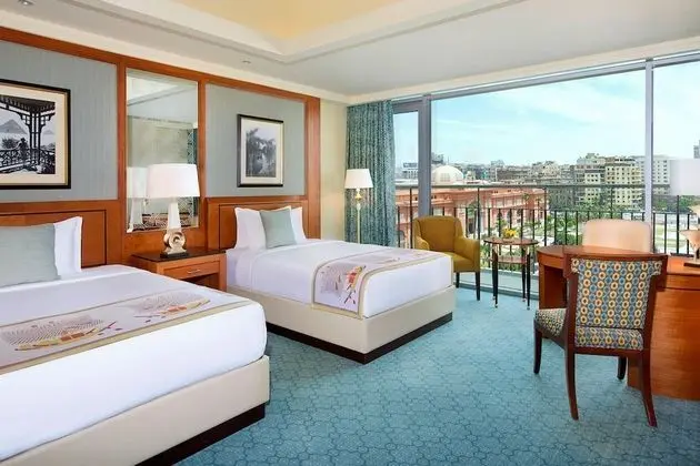Deluxe Oda, 2 Çift Kişilik Yatak, Şehir Manzaralı