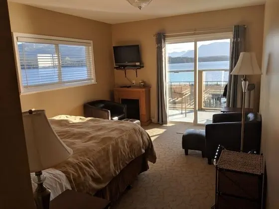 Deluxe Dört Kişilik Oda, 2 Büyük (Queen) Boy Yatak, Balkon, Okyanus Manzaralı
