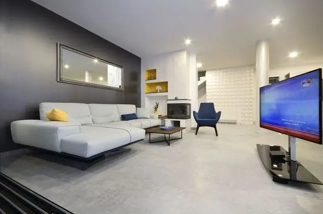 Villa, 3 Yatak Odası, Şömine