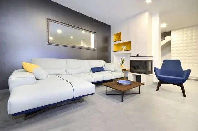 Villa, 3 Yatak Odası, Şömine