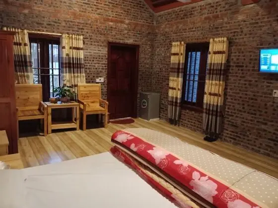 Family Dağ Evi, 1 Yatak Odası, Buzdolabı, Bahçe Manzaralı (King)