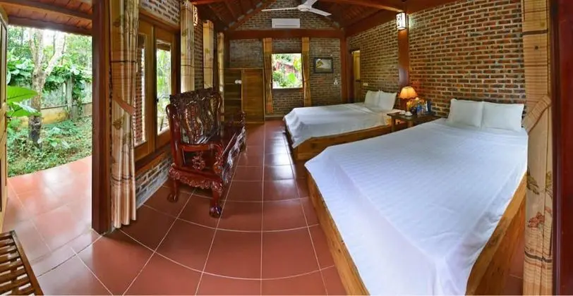 Family Bungalov, Bahçe Manzaralı