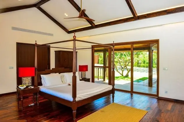 Deluxe Villa, 2 Yatak Odası, Bahçe Manzaralı, Plaj Kenarı