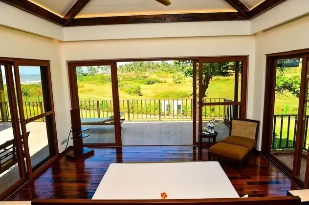 Deluxe Villa, 2 Yatak Odası, Bahçe Manzaralı, Plaj Kenarı