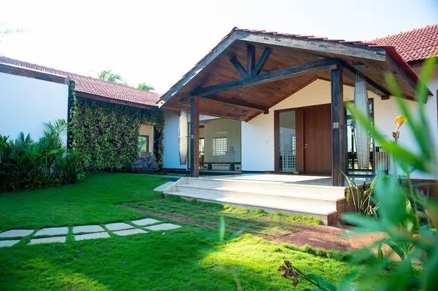 Deluxe Villa, 2 Yatak Odası, Bahçe Manzaralı, Plaj Kenarı