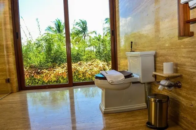 Deluxe Villa, 2 Yatak Odası, Bahçe Manzaralı, Plaj Kenarı