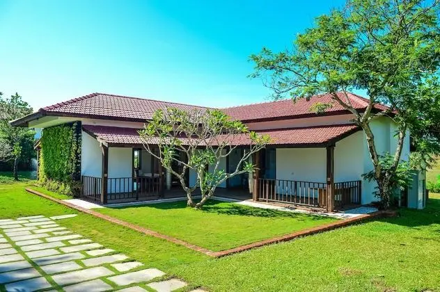 Deluxe Villa, 2 Yatak Odası, Bahçe Manzaralı, Plaj Kenarı