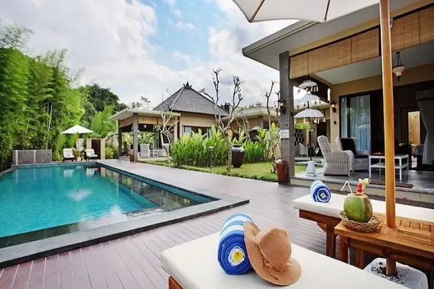Luxury Villa, 2 Yatak Odası, Kişiye Özel Havuzlu, Havuz Kenarı