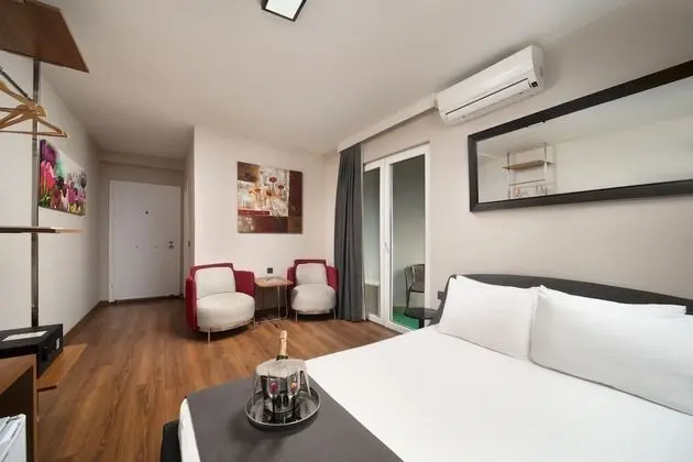Deluxe Stüdyo, 1 Yatak Odası, Balkon