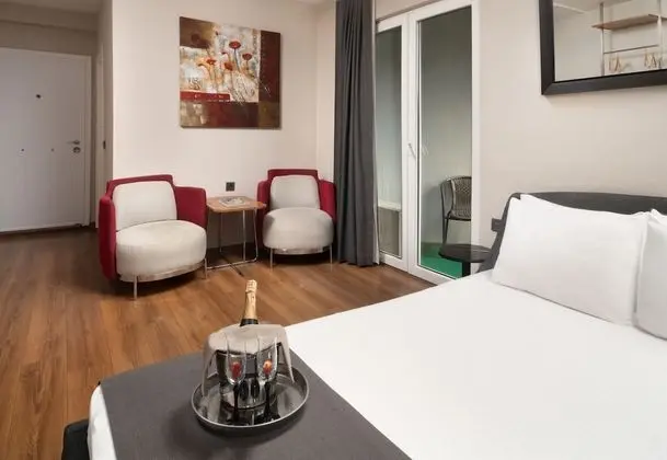 Deluxe Stüdyo, 1 Yatak Odası, Balkon