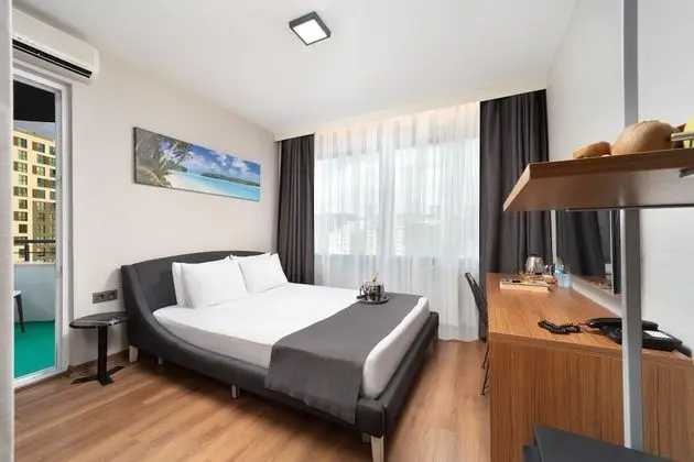 Deluxe Stüdyo, 1 Yatak Odası, Balkon