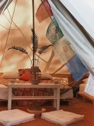Deluxe Çadır, Birden Çok Yatak, Plaj Manzaralı