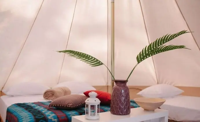 Deluxe Çadır, Birden Çok Yatak, Plaj Manzaralı